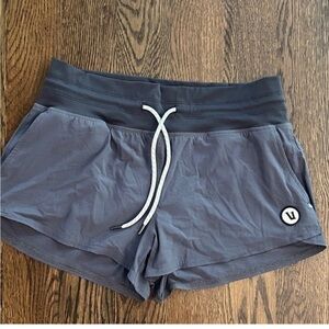 Vuori Women's Athletic Shorts - Dark Gray